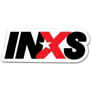  INXS Rock Music Band Car Bumper Sticker Decal 6x2.5 