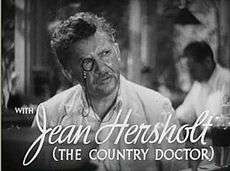 Nielsens uncle Jean Hersholt (pictured here in the 1936 film His 