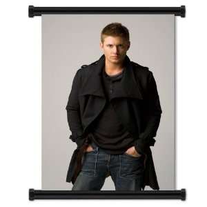 Supernatural TV Show Jensen Ackles Fabric Wall Scroll Poster (16x24 