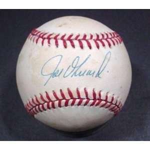 Autographed Joe Girardi Ball   OBAL JSA Certified   Autographed 