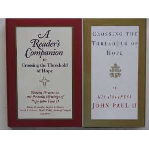  Pope John Paul II 2 Book Set   Crossing The Threshold Of 