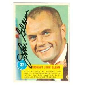  John Glenn autographed trading card Astronaut Sports 