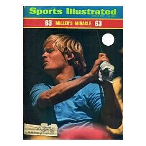 Johnny Miller Unsigned Sports Illustrated Magazine   June 25, 1973
