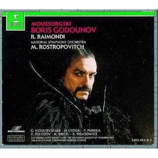 Moussorgski Boris Godounov / Raimondi, Wischnewskaja, Plishka, Gedda 