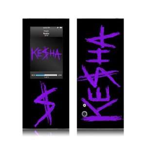   iPod Nano  5th Gen  Ke$ha  Purple Skin  Players & Accessories