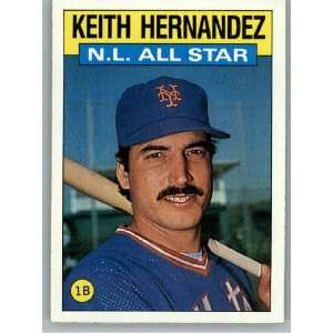  1986 Topps #701 Keith Hernandez AS   New York Mets (All 