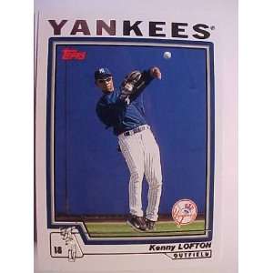  2004 Topps 508 Kenny Lofton New York Yankees (Baseball 