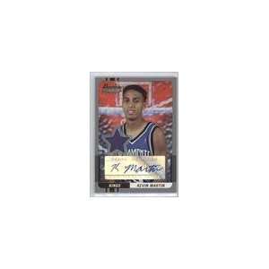   Signature Edition 50 #72   Kevin Martin JSY AU/50 Sports Collectibles