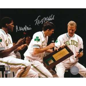 Kevin McHale and Robert Parish Boston Celtics   Retirement Night 