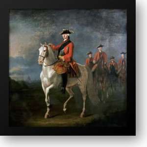  Equestrian Portrait Of King George III 22x22 Framed Art 