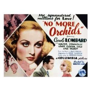  No More Orchids, Carole Lombard, Lyle Talbot, 1932 Premium 