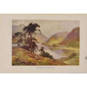  Painting By Haslehust Thirlemer And Helvellyn Print