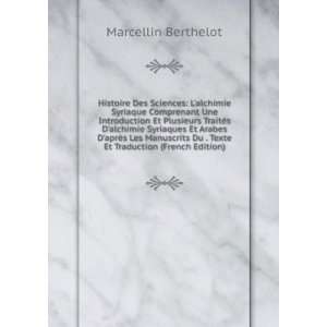   Du . Texte Et Traduction (French Edition) Marcellin Berthelot Books