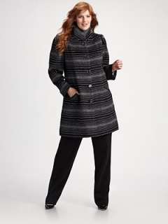Anna Scholz, Salon Z   Wool/Alpaca Swing Coat    
