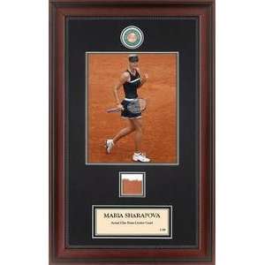 Maria Sharapova 2008 Roland Garros Memorabilia With Clay