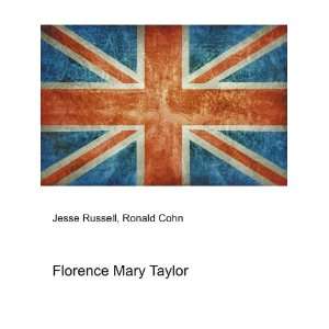  Florence Mary Taylor Ronald Cohn Jesse Russell Books