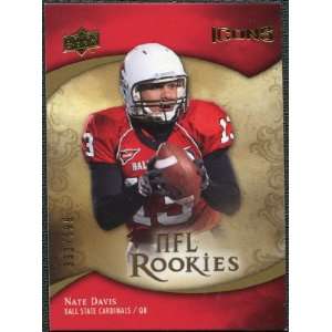    2009 Upper Deck Icons #133 Nate Davis /599 Sports Collectibles