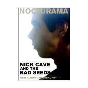 NICK CAVE Nocturama Music Poster