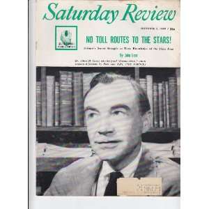   Saturday Review Magazine October 3, 1959 Editor Norman Cousins Books