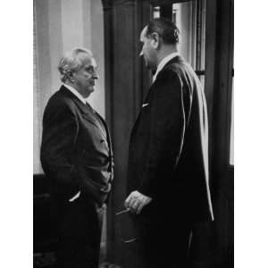  Sen. Lyndon B. Johnson Talking with Patrick Mccarran in 