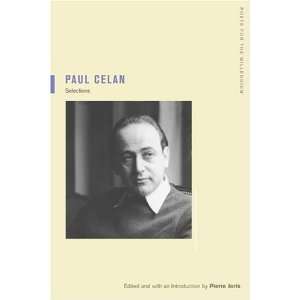  Paul Celan Selections (Poets for the Millennium) [Paperback] Paul 