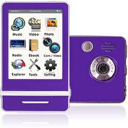 Ematic E4 Series 3 Touch Screen  Players (Purple) 875690005532 