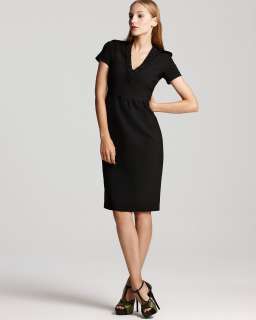 Burberry London Aryana Short Sleeve Beaded Neckline Dress   Shop All 