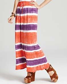 California Skirt   Vintage Sahara Tie Dye Maxi Skirt