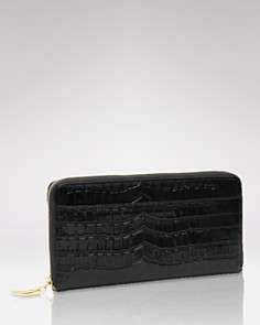 Tusk Wallet   Antique Croc Zip