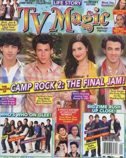 100 pages of pictures, articles, interviews   The making of Camp Rock 