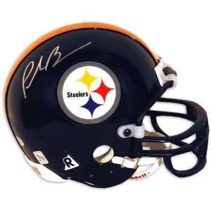 Plaxico Burress Pittsburgh Steelers Autographed Mini Helmet