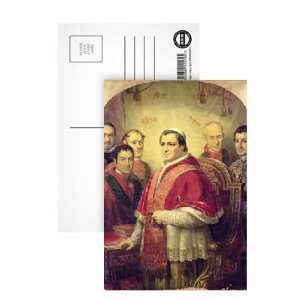  Pope Pius IX (1792 1878) 1847 (oil on canvas) by Jose 
