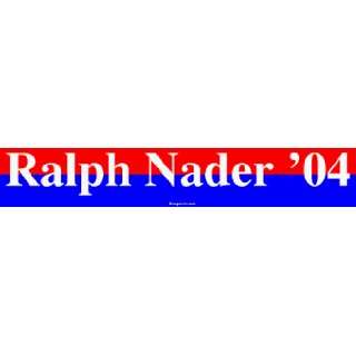 Ralph Nader 04 MINIATURE Sticker