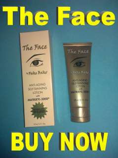Fake Bake The FACE Facial Self Tanning Lotion AntiAging  