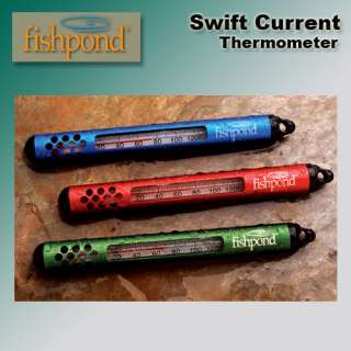   Swift Current Fly Fishing Thermometer Green 816332996221  