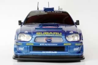 RC Subaru Impreza Rally Race Car 110 Scale  