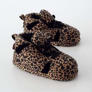 Happy Feet Snooki Leopard Shoe Slippers