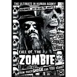  Rob Zombie Call of The Zombie Sticker S 1289 Automotive