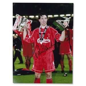  Icons Robbie Fowler Signed Worthington Cup Winner 2001 