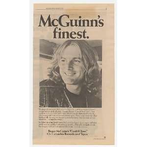  1976 Roger McGuinn Cardiff Rose Album Promo Print Ad 
