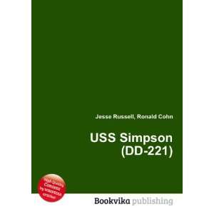  USS Simpson (DD 221) Ronald Cohn Jesse Russell Books