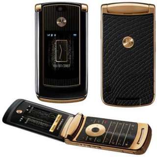 NEW UNLOCKED MOTOROLA V8 RAZR2 Cell Phone Luxury Gold Edition From USA 