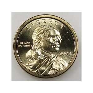  2003 P Uncirculated Sacagawea Dollar 