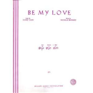  Sheet Music Be My Love Sammy Cahn Nicholas Brodszky 92 