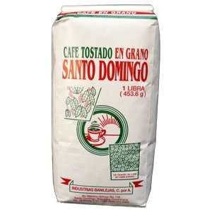 Cafe Santo Domingo   Whole Bean Dominican Coffee   (2 Lb. pack 