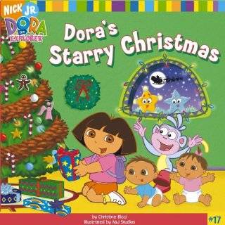 Doras Starry Christmas (Dora the Explorer) Paperback by Christine 