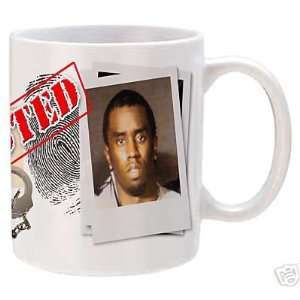  Sean Combs / P. Diddy/ Puffy Mug Shot Collectible Mug 