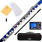 new blue lacquer c flute split e care kit+ $ 39 tuner $ 109 99 time 