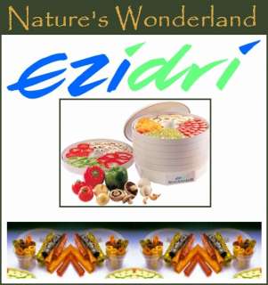 EZIDRI Dehydrator *SNACKMAKER* Food Drier   LOW PRICE  
