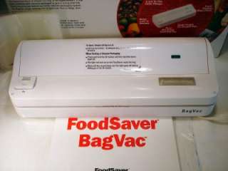 Tilia FoodSaver BagVac Vacuum Packaging System w/3 Boxes of Bags 